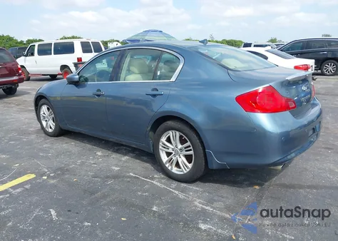 2010 Infiniti G37X z USA, uszkodzony, nr VIN JN1CV6AR8AM455061